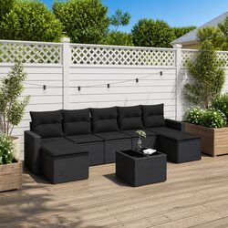 Enhance Your Outdoors with Our 8 Piece Garden Sofa Set