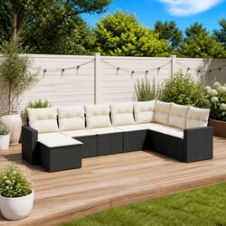Enhance Your Outdoor Space with a Modular Sofa Set - 8 Pieces