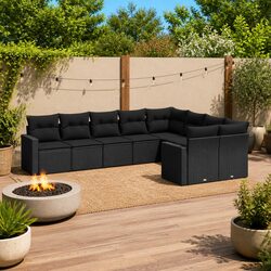 Enhance Your Outdoor Living with This 9 Piece Sofa Set