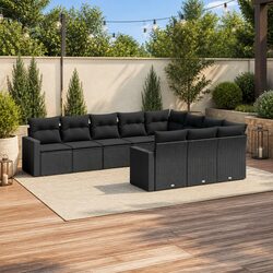 Transform Your Outdoor Space with a 10-Piece Sofa Set