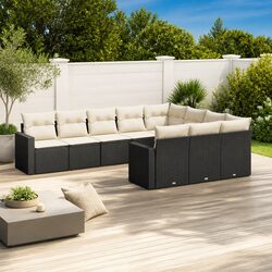Transform Your Outdoor Space with This 10 Piece Sofa Set