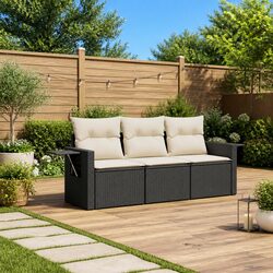 Enhance Your Outdoor Space with a Black Rattan Sofa Set