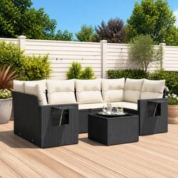 Transform Your Patio with This 7 Piece Garden Sofa Set