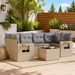 Bar Stools Set of 2 Outdoor Rattan Height Adjustable with Swivel