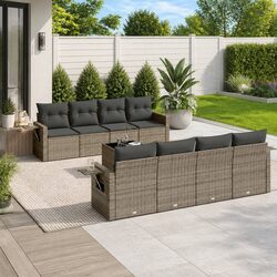 Enhance Your Outdoor Space with This 9 Piece Sofa Set