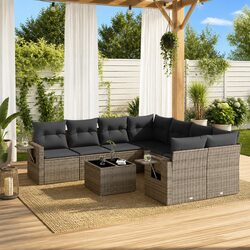 Transform Your Outdoor Space with 9 Piece Sofa Set