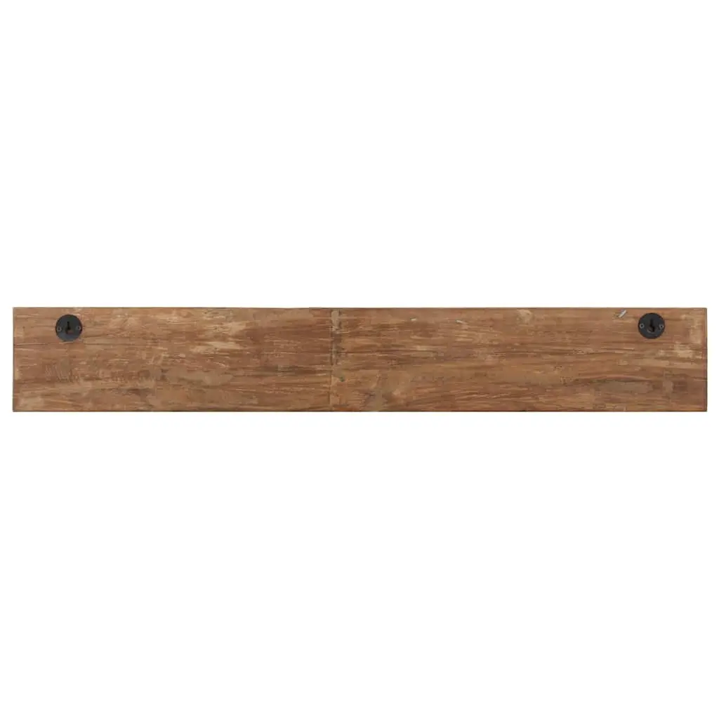 Hall Hanger 5 Hook Solid Reclaimed Wood Coat Rack Brown Home Decor