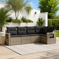 Elevate Your Outdoor Area with This 5 Piece Sofa Set