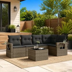 Transform Your Outdoor Space with 6-Piece Sofa Set