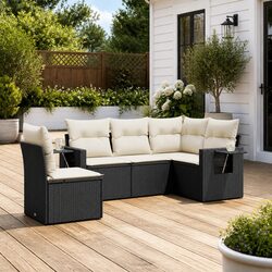 Transform Your Outdoor Space with This 5 Piece Sofa Set