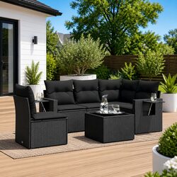 Enhance Your Outdoor Living with This 6 Piece Sofa Set