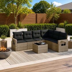 Transform Your Outdoor Space with this 7 Piece Sofa Set