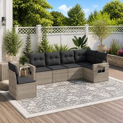 Enhance Your Outdoor Living with this 6-Piece Sofa Set