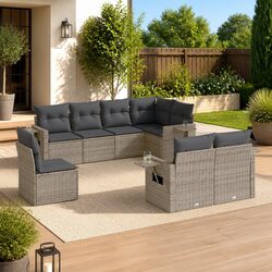 Elevate Your Outdoor Space with This Stylish Garden Sofa Set
