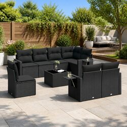 Elevate Your Outdoor Living with a Black Sofa Set