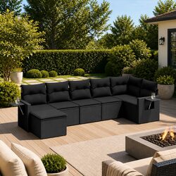 Enhance Your Outdoor Space with This 7-Piece Sofa Set