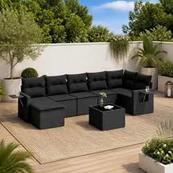 Transform Your Outdoor Area with This Stylish 8-Piece Sofa Set