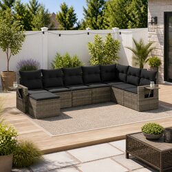 Transform Your Outdoor Living with this 8-Piece Sofa Set
