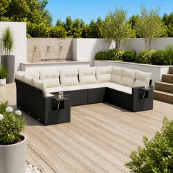 Enhance Your Patio with This 9-Piece Sofa Set