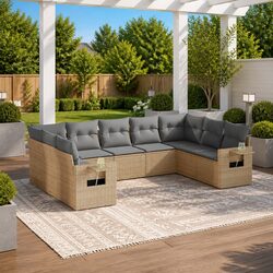 Enhance Your Outdoor Living with a 9 Piece Sofa Set