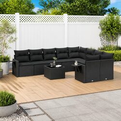Enhance Your Outdoor Space with 10-Piece Sofa Set