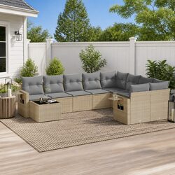 Transform Your Outdoor Space with 10 Piece Sofa Set