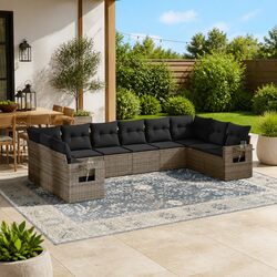 Transform Your Outdoor Space with This 10-Piece Sofa Set