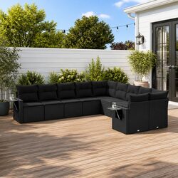 Transform Your Outdoor Space with 10 Piece Sofa Set