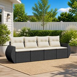 Enhance Your Outdoor Space with This 4 Piece Sofa Set