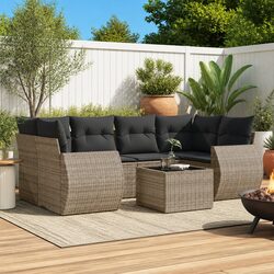 Transform Your Outdoor Space with a 7-Piece Sofa Set