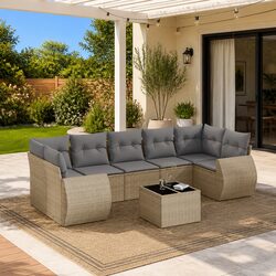 Enhance Your Outdoor Space with Our 8 Piece Sofa Set