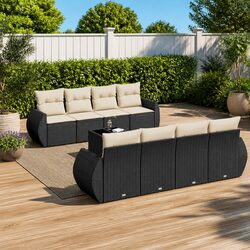 Transform Your Outdoor Space with Our 9 Piece Sofa Set