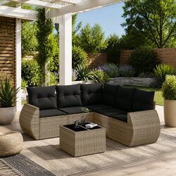 Elevate Your Outdoor Space with Our 6 Piece Garden Sofa Set
