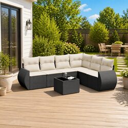 Enhance Your Outdoor Living with 7-Piece Sofa Set