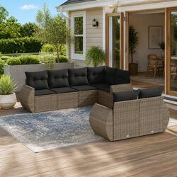 Enhance Your Outdoor Living with This 7-Piece Sofa Set