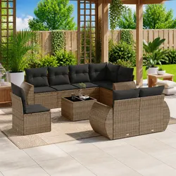 Transform Your Outdoor Space with a 9-Piece Sofa Set