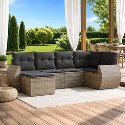 Transform Your Outdoor Space with a Grey Sectional Sofa Set