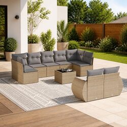 Elevate Your Outdoor Space with a 10 Piece Sofa Set