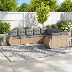 Transform Your Outdoor Space with This 9-Piece Sofa Set