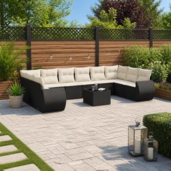 Transform Your Patio with This 11 Piece Garden Sofa Set