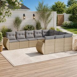 Transform Your Outdoor Space with a Modular Beige Sofa Set