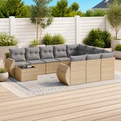 Transform Your Outdoor Space with 11-Piece Sofa Set