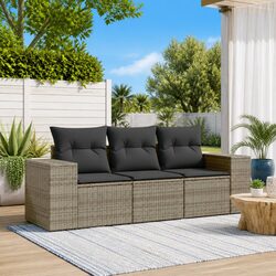 Transform Your Outdoor Space with 3-Piece Sofa Set