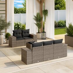 Transform Your Outdoor Space with 6 Piece Sofa Set