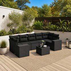 Transform Your Outdoor Space with This 8-Piece Sofa Set