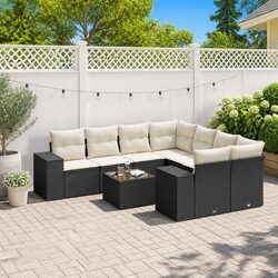 Enhance Your Outdoor Living with 9-Piece Sofa Set
