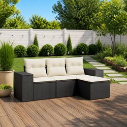 Transform Your Outdoor Space with This 4-Piece Sofa Set