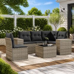 Enhance Your Outdoor Space with a 6-Piece Sofa Set