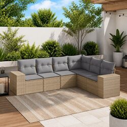 Enhance Your Outdoor Space with a 6-Piece Sofa Set