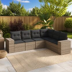 Transform Your Outdoor Space with This 6-Piece Sofa Set